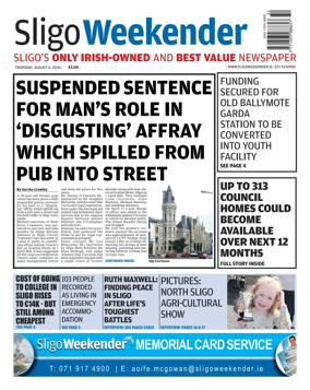 Cover of Sligo Weekender