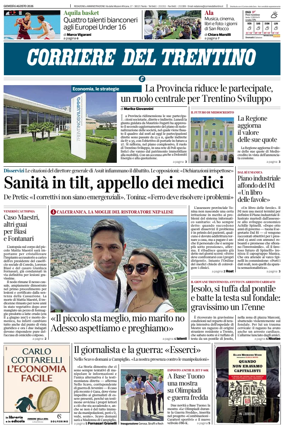 Cover of Corriere del Trentino