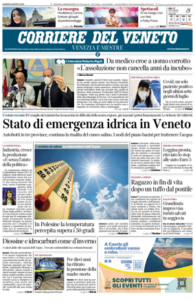 Cover of Corriere del Veneto (Venezia e Mestre)