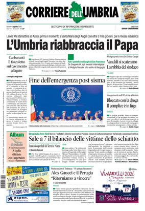 Cover of Corriere dell Umbria