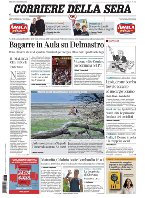 Cover of Corriere della Sera