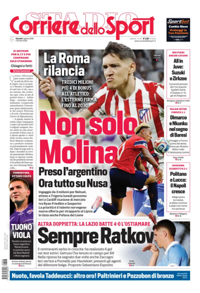 Cover of Corriere dello Sport (Lazio)