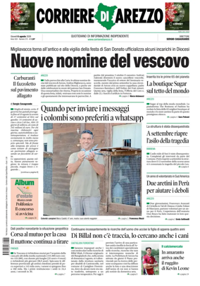 Cover of Corriere di Arezzo