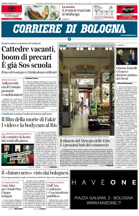 Cover of Corriere di Bologna