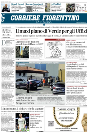 Cover of Corriere Fiorentino