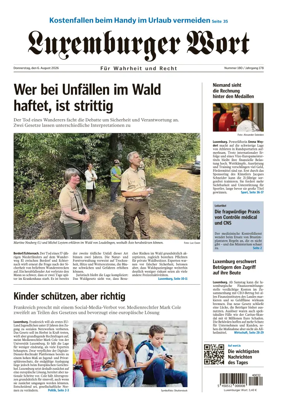 Cover of Luxemburger Wort
