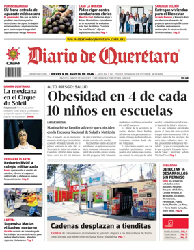 Cover of Diario de Queretaro