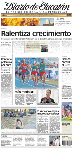 Cover of Diario de Yucatan