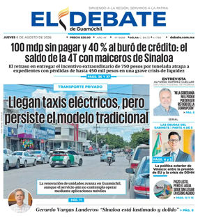 Cover of El Debate de Guamuchil