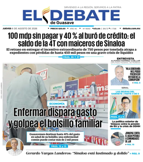 Cover of El Debate de Guasave