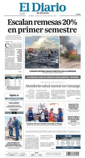 Cover of El Diario de Delicias