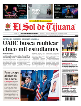 Cover of El Sol de Tijuana