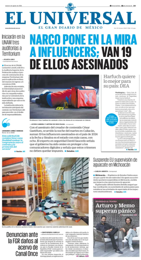 Cover of El Universal