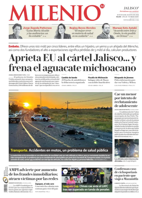 Cover of Milenio Jalisco