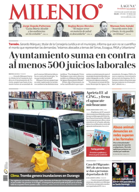 Cover of Milenio Laguna