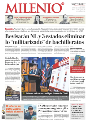 Cover of Milenio Monterrey