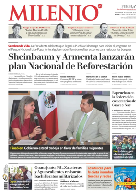 Cover of Milenio Puebla