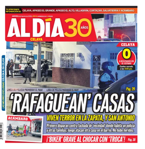 Cover of Periodico Al Dia (Celaya)