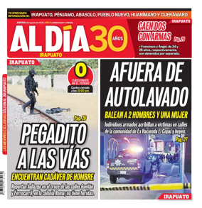Cover of Periodico Al Dia (Irapuato)