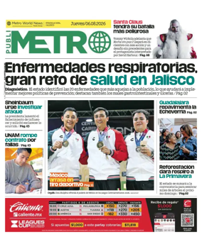 Cover of Publimetro Guadalajara