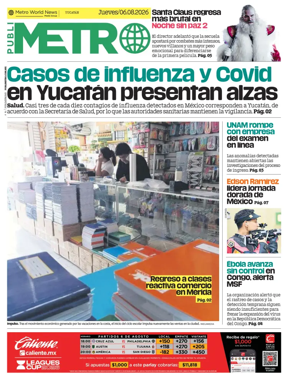 Cover of Publimetro Merida