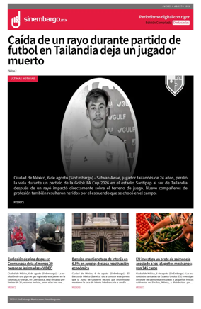 Cover of Sin Embargo destacadas