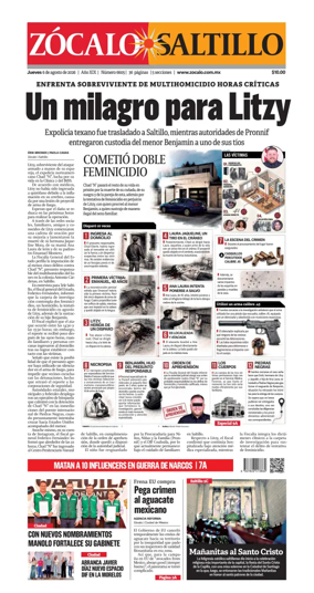 Cover of Zocalo Saltillo