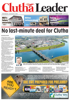 Cover of Clutha Leader