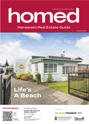 Cover of Homed Manawatu Standard