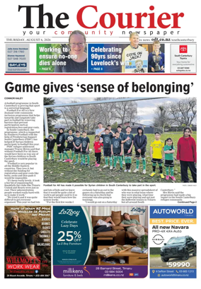 Cover of The Timaru Courier