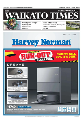Cover of Waikato Times