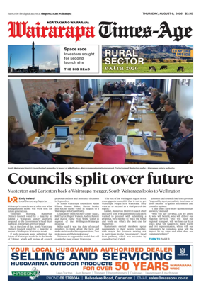 Cover of Wairarapa Times-Age (NZ)