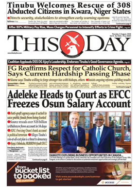 Cover of THISDAY