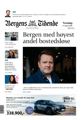 Cover of Bergens Tidende