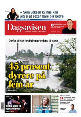 Cover of Dagsavisen