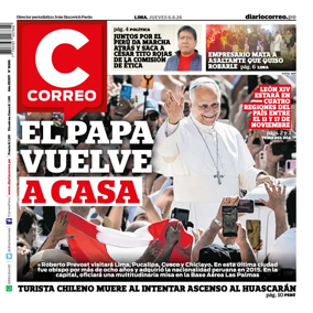 Cover of Diario Correo