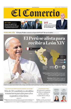 Cover of Diario El Comercio
