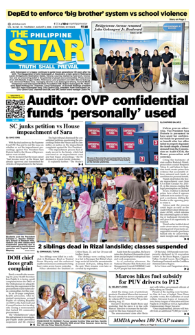 Cover of The Philippine Star