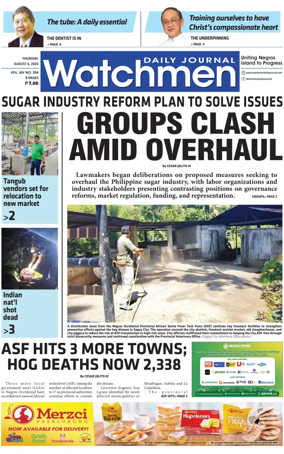 Cover of Watchmen Daily Journal