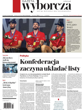 Cover of Gazeta Wyborcza Stoleczna