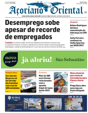 Cover of Acoriano Oriental