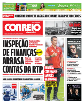Cover of Correio da Manha