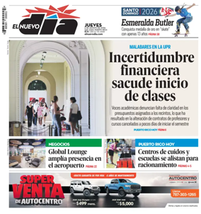 Cover of El Nuevo Dia