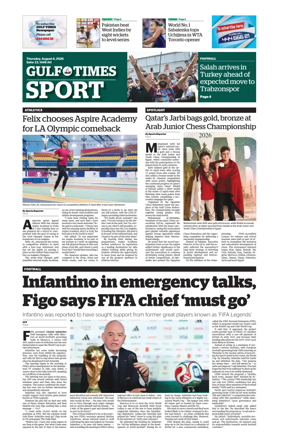 Cover of Gulf Times Sport