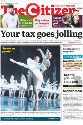 Cover of The Citizen (Gauteng)