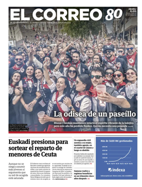 Cover of EL Correo (Alava)