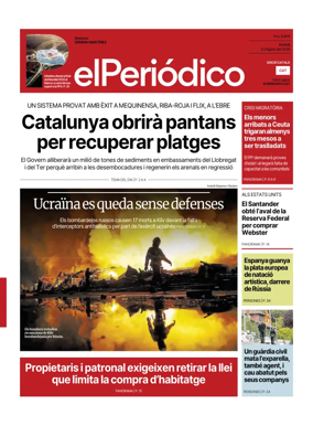 Cover of El Periodico - Catala