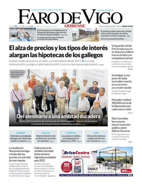 Cover of Faro de Vigo (Ourense)