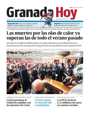 Cover of Granada Hoy