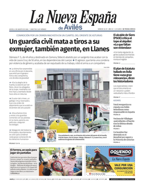 Cover of La Nueva Espana (Aviles)